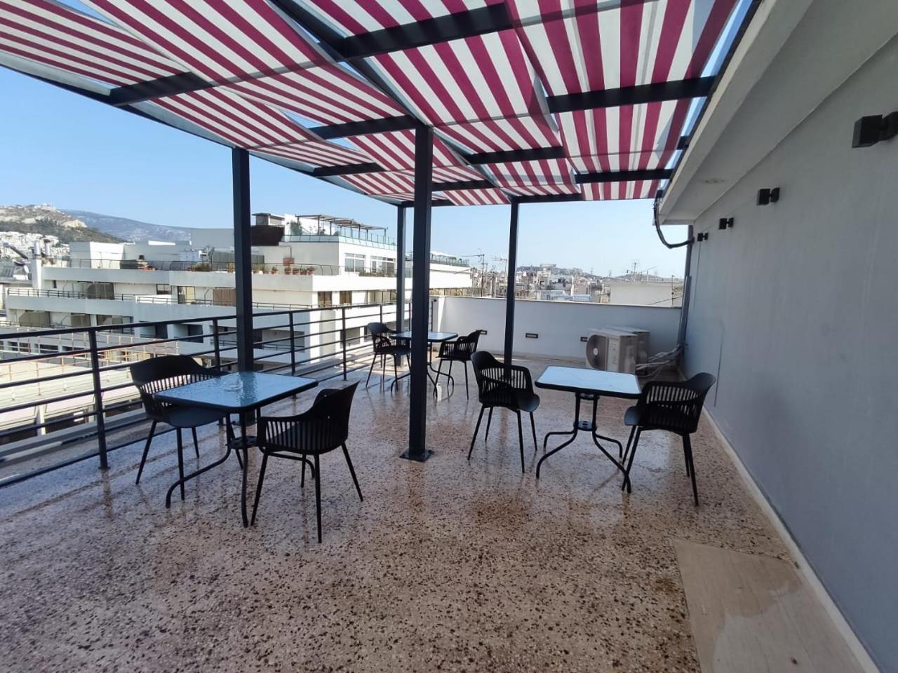 Voda Luxury Residence #102 - Acropolis View Rooftop Athens Exterior photo